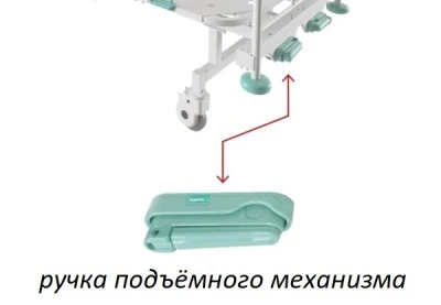 Кровать медицинская Hilfe КМ-05